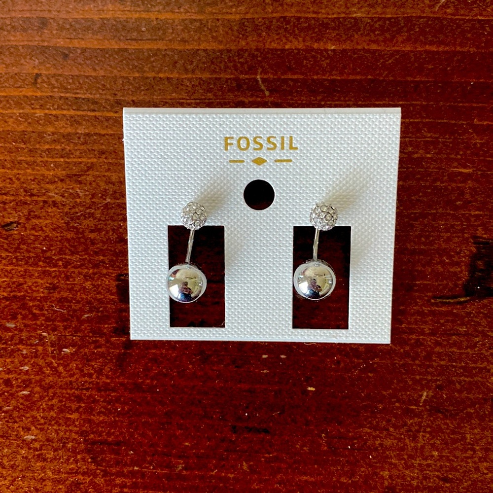 Fossil earring
